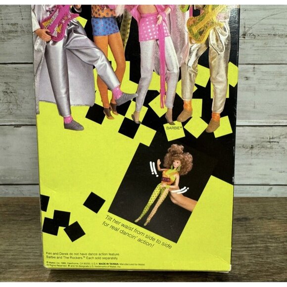 VTG Barbie & the Rockers DIVA with Real Dancing Action Doll 1986 Mattel  in box - Picture 5 of 11